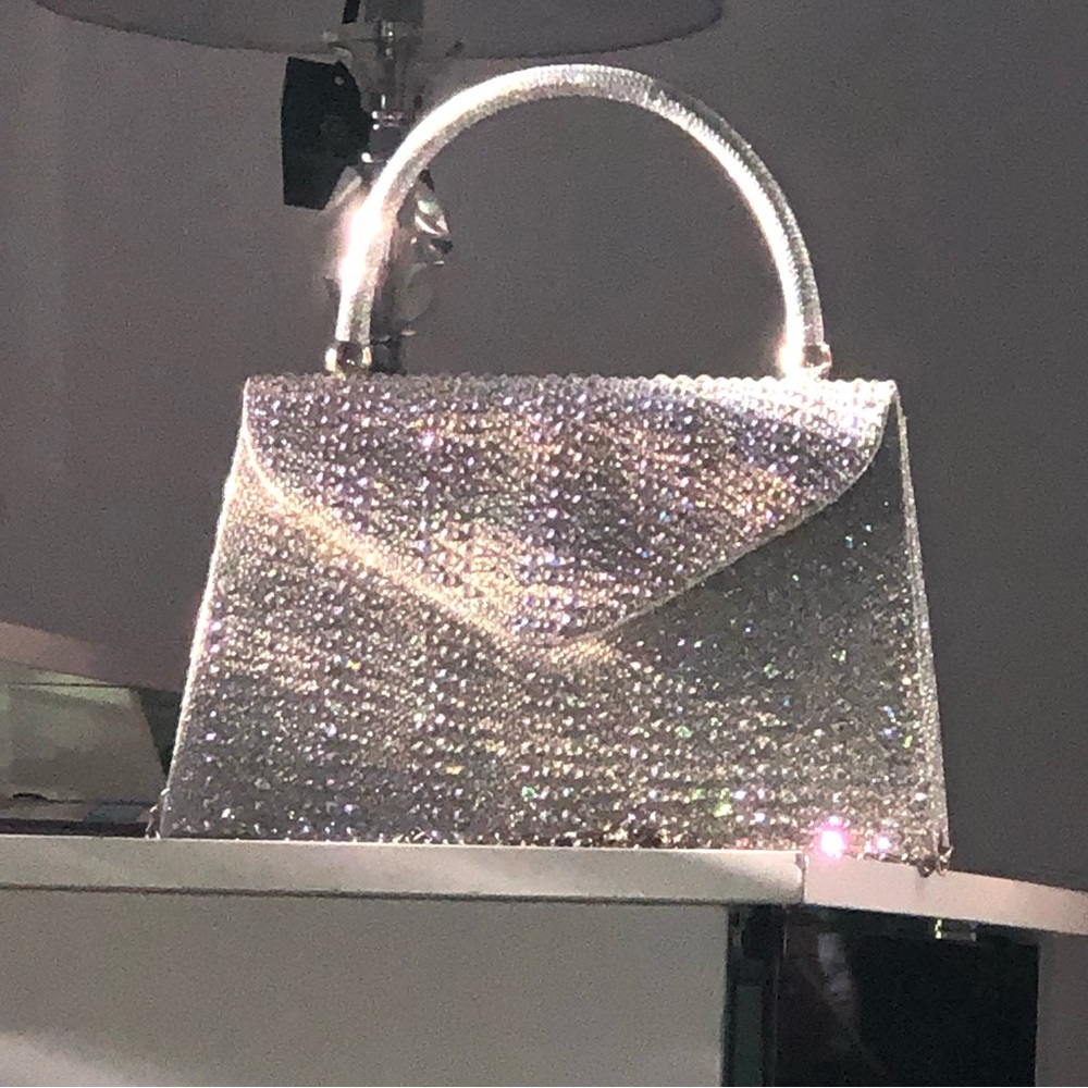 🤍💎Aurora Rhinestone Tote & Crossbody💎🤍